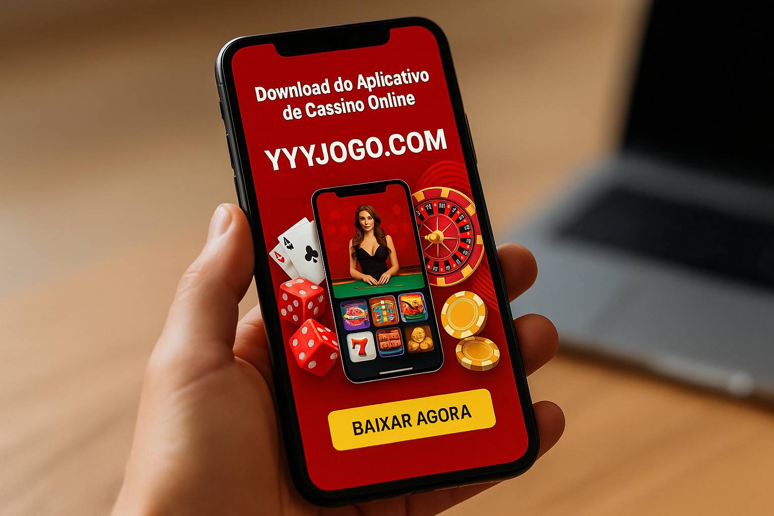 Baixar o YYYJOGO.COM Cassino App