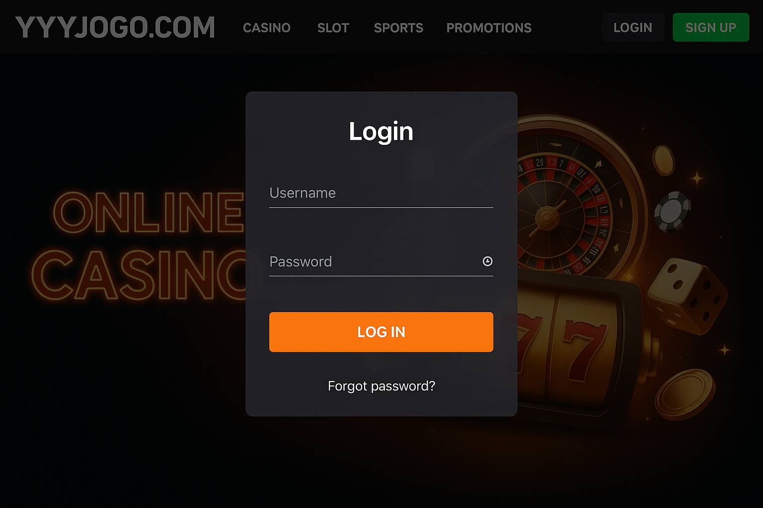 Registro na YYYJOGO.COM Garante Acesso a uma Vasta Seleção de jogo